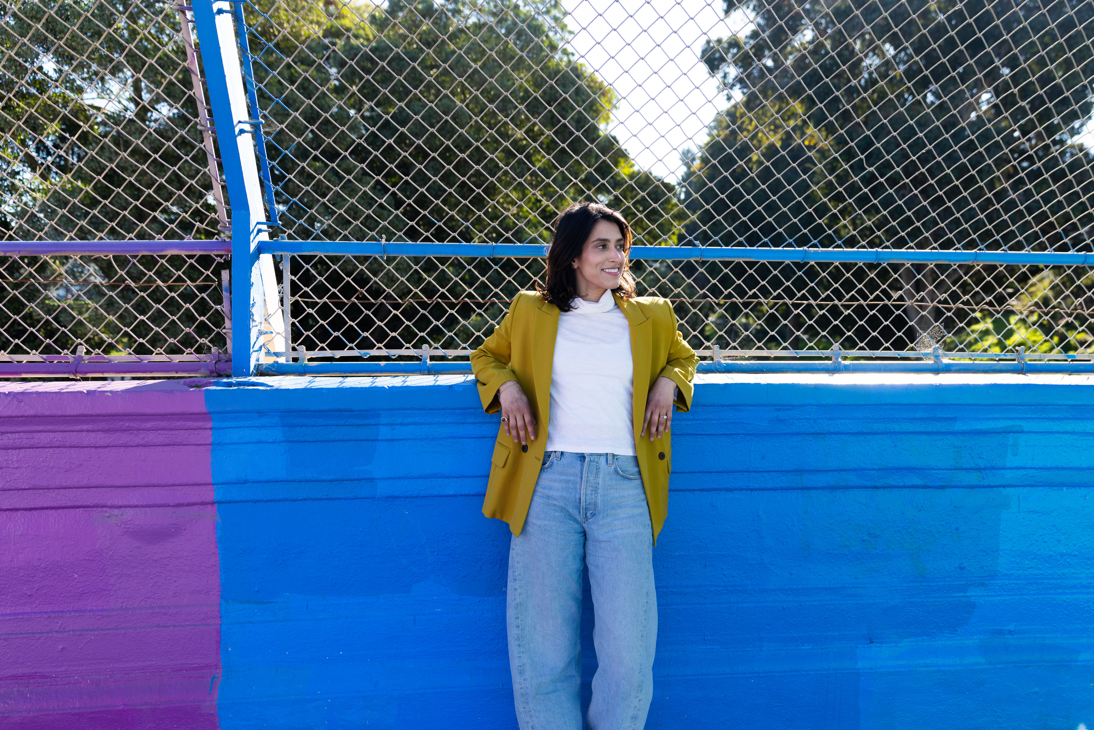 Darshini Patel smiling outdoors